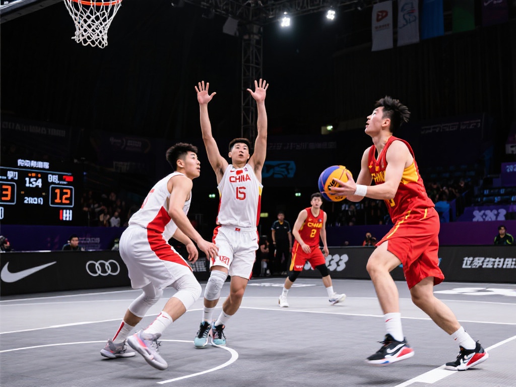 三人篮球不同于传统五人制篮球，更注重速度